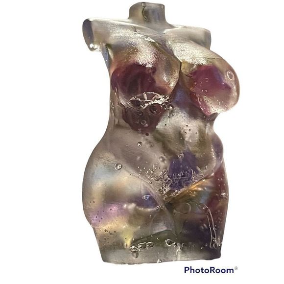 Handmade flower goddess statue - Picture 7 of 8